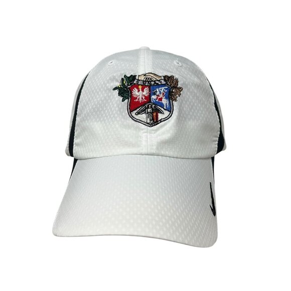 Polish National Alliance PNA Crest Nike Golf Strapback Hat Cap 60th Anniversary